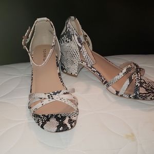 Snakeskin sandals